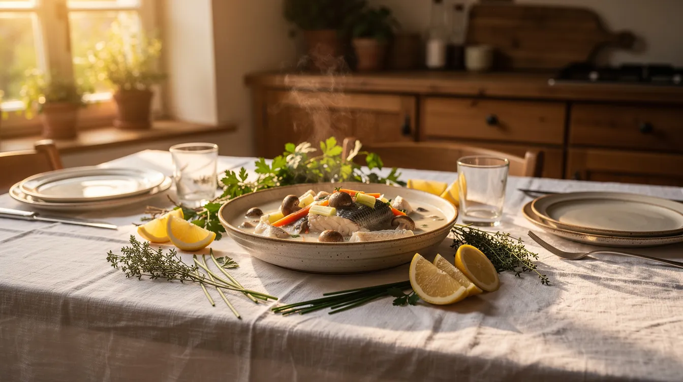 Blanquette de poisson à faire la veille : recette facile et savoureuse