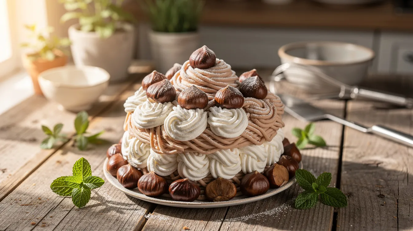 Gâteau mont blanc : la recette incontournable à essayer