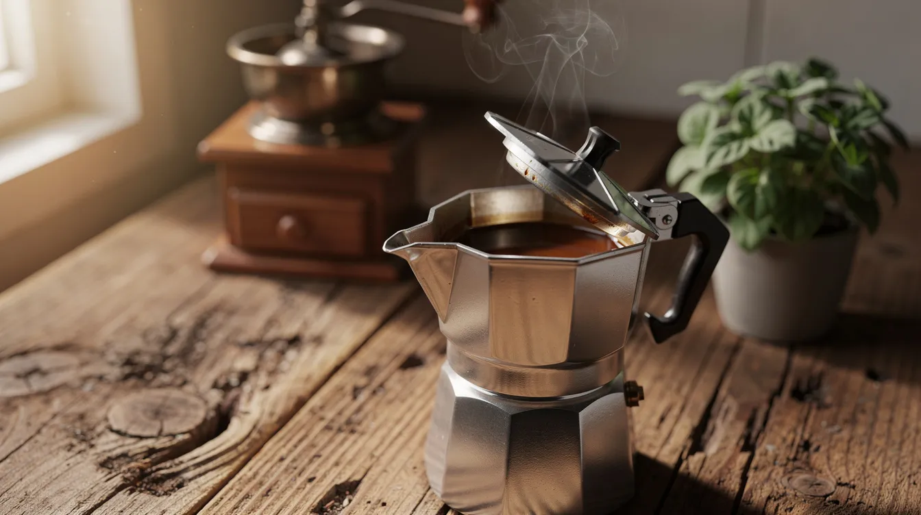Cafetière italienne : 5 étapes pour un café parfait