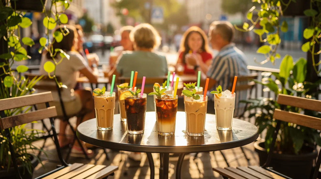 Les cafés glacés